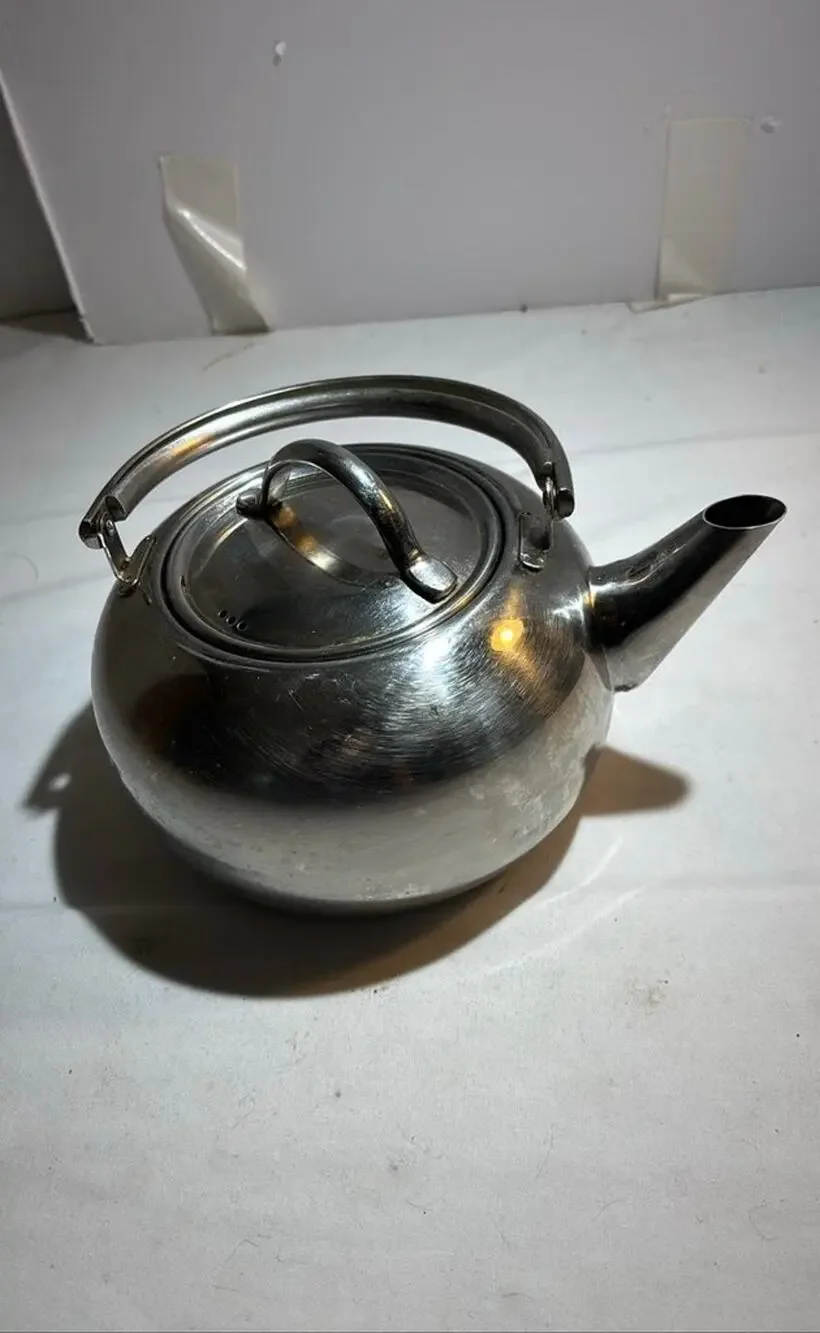 Revere Ware Stainless Steel Teapot